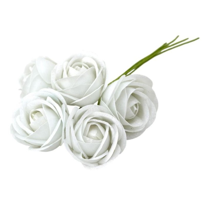 ROSA LAME GRANDE BIANCA